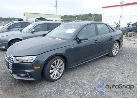 2018 Audi A4 2.0T Premium/2.0T Tech Premium из США, поврежденный, VIN WAUDNAF4XJN003315